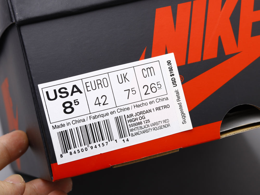 GLM - AJ1 black toe