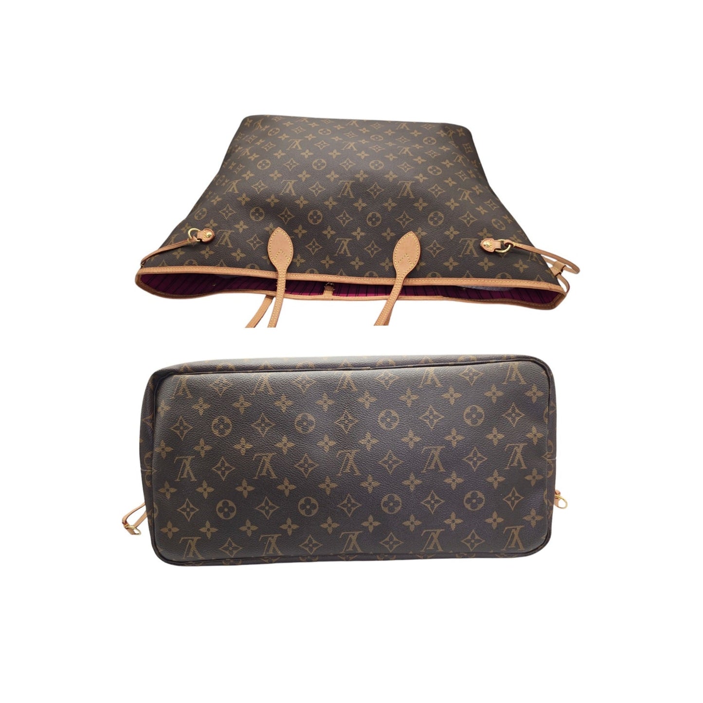 Louis Vuitton Monogram Coated Canvas Neverfull GM Tote