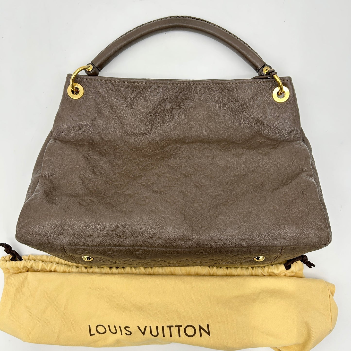 Louis Vuitton Brown Empreinte Artsy MM LA13273