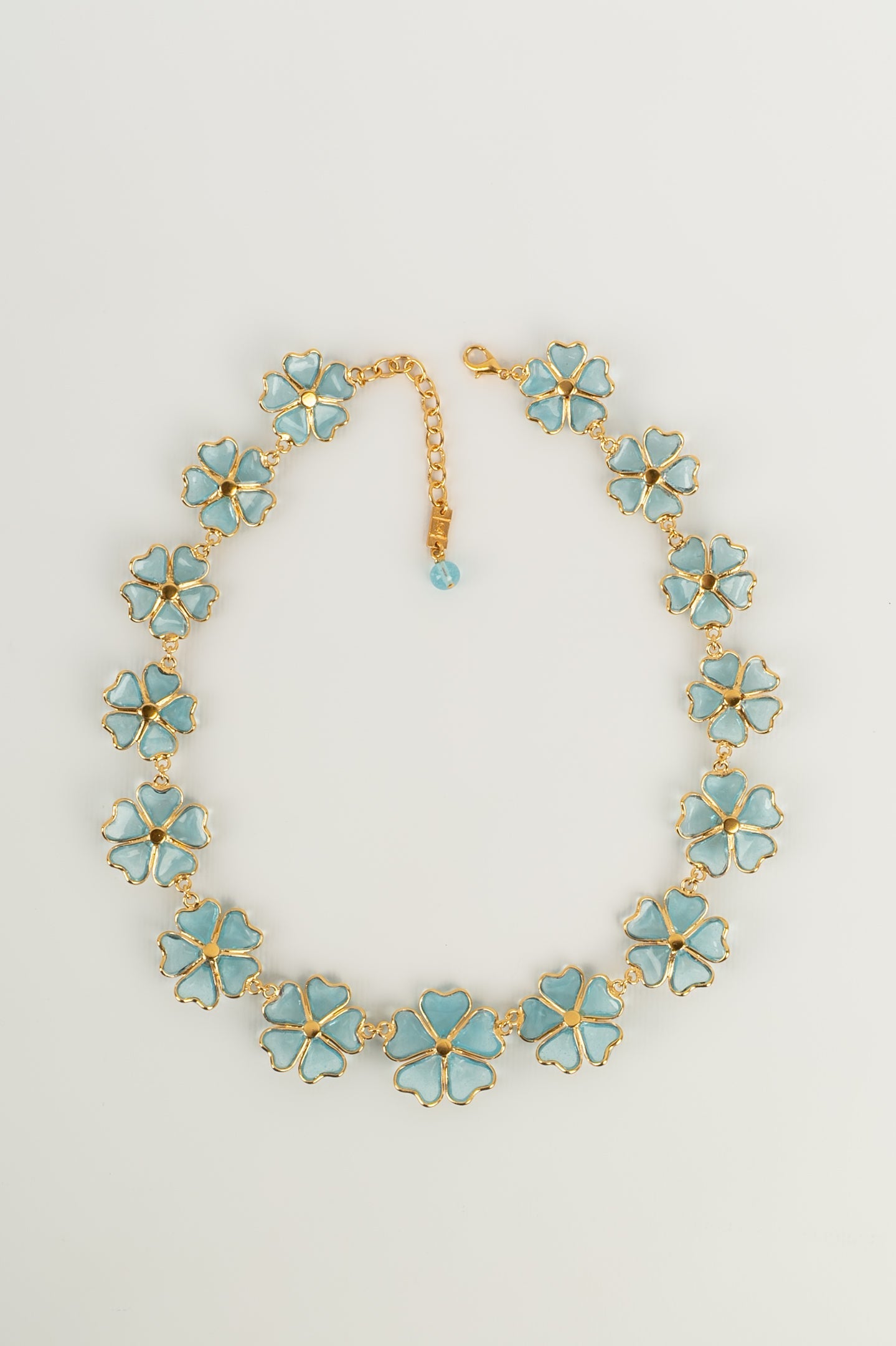 Collier en pÃƒÆ’Ã‚Â¢te de verre Augustine