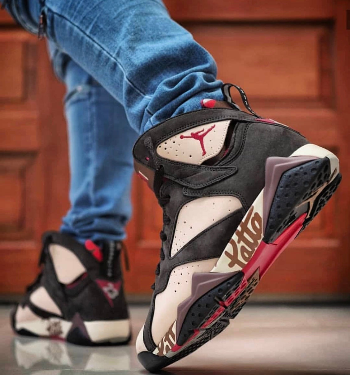 GLM - AJ7 PATTA joint black and gray