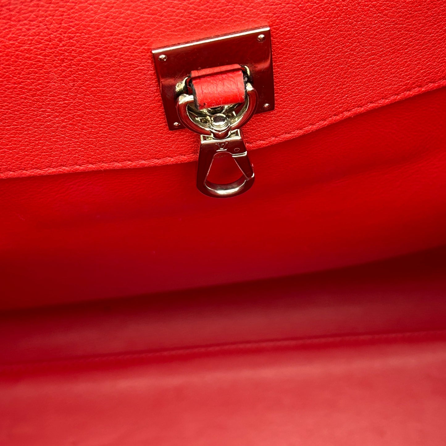 Louis Vuitton City Steamer PM Red Leather Bag