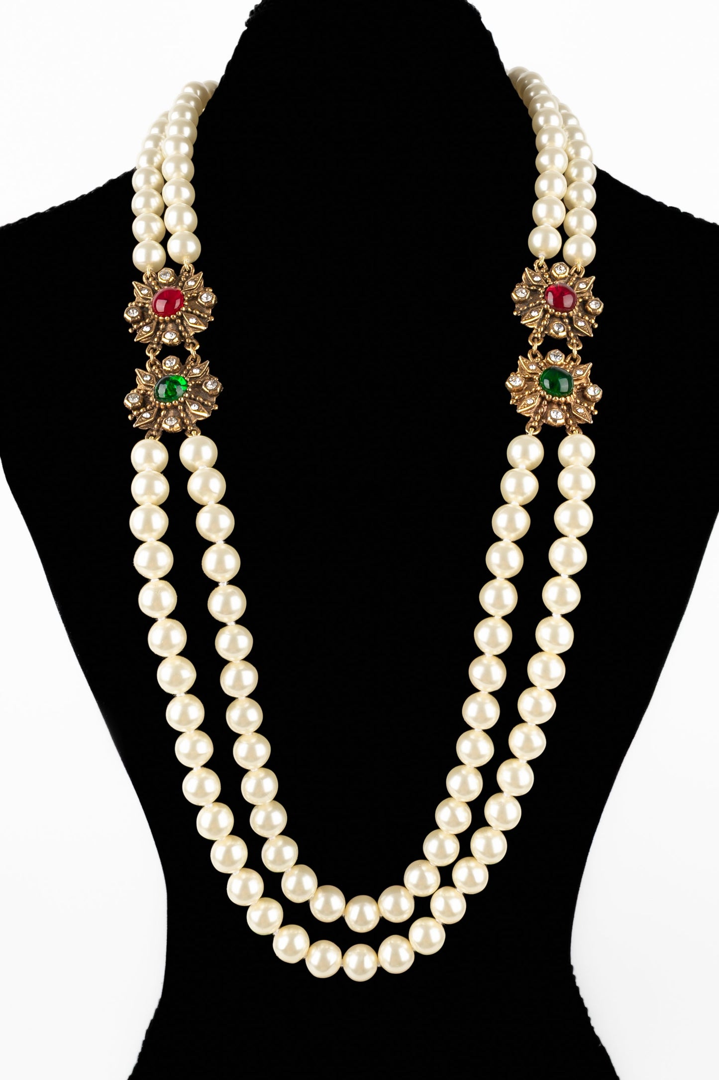 Collier baroque Chanel 1985