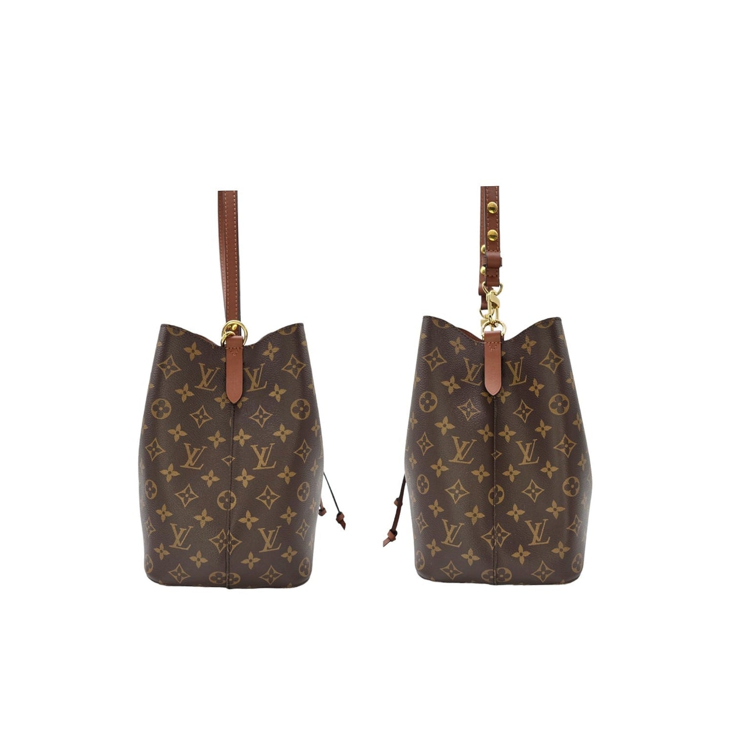 Louis Vuitton Monogram Caramel NÃ©oNoÃ© MM Bucket Bag