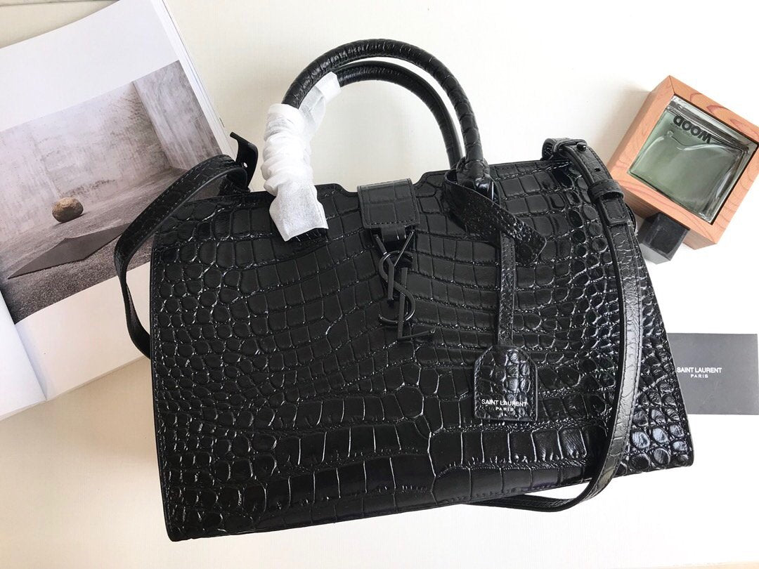 GLAMI Monogram Cabas Small Black For Women 12in/31cm YSL