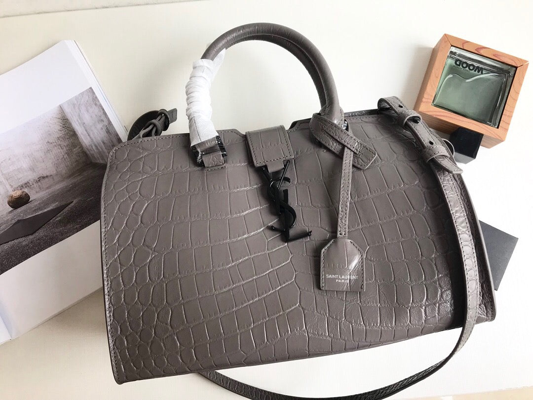 GLAMI Monogram Cabas Small Gray For Women 12in/31cm YSL