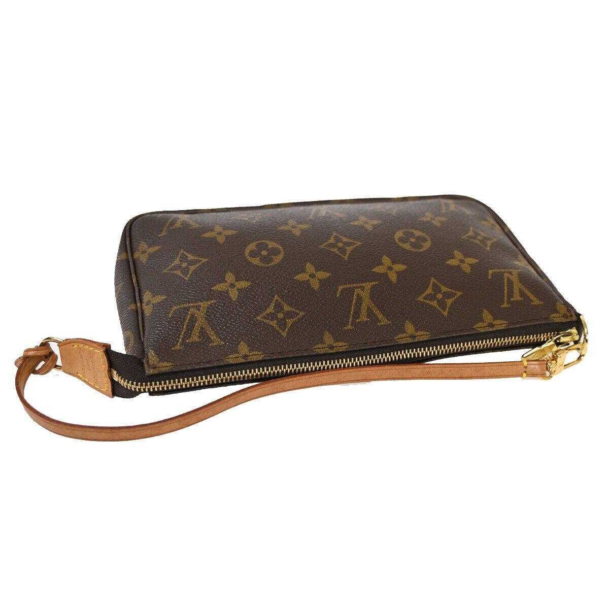 Louis Vuitton Pochette Accessoires  Canvas Clutch Bag ()