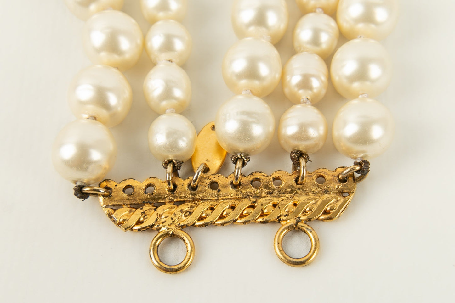 Bracelet de perles nacrÃƒÆ’Ã‚Â©es Chanel