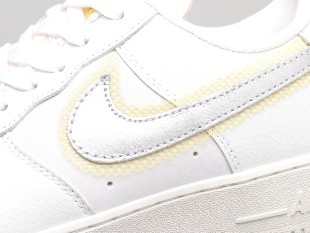 GLM - AF1 Silver Yellow Low Top