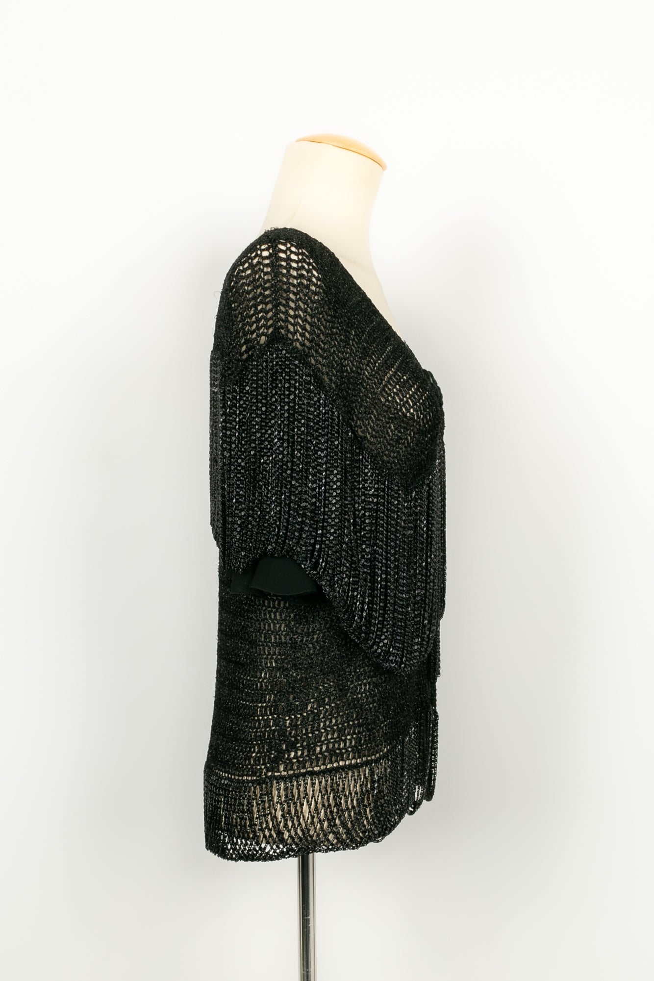 Haut noir Azzaro