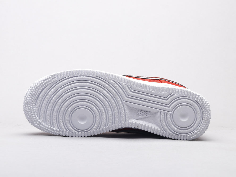 GLM - AF1 Reverse Stitch red and white