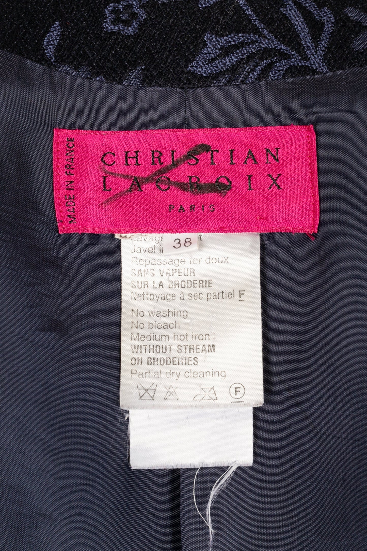 Tailleur jupe Christian Lacroix