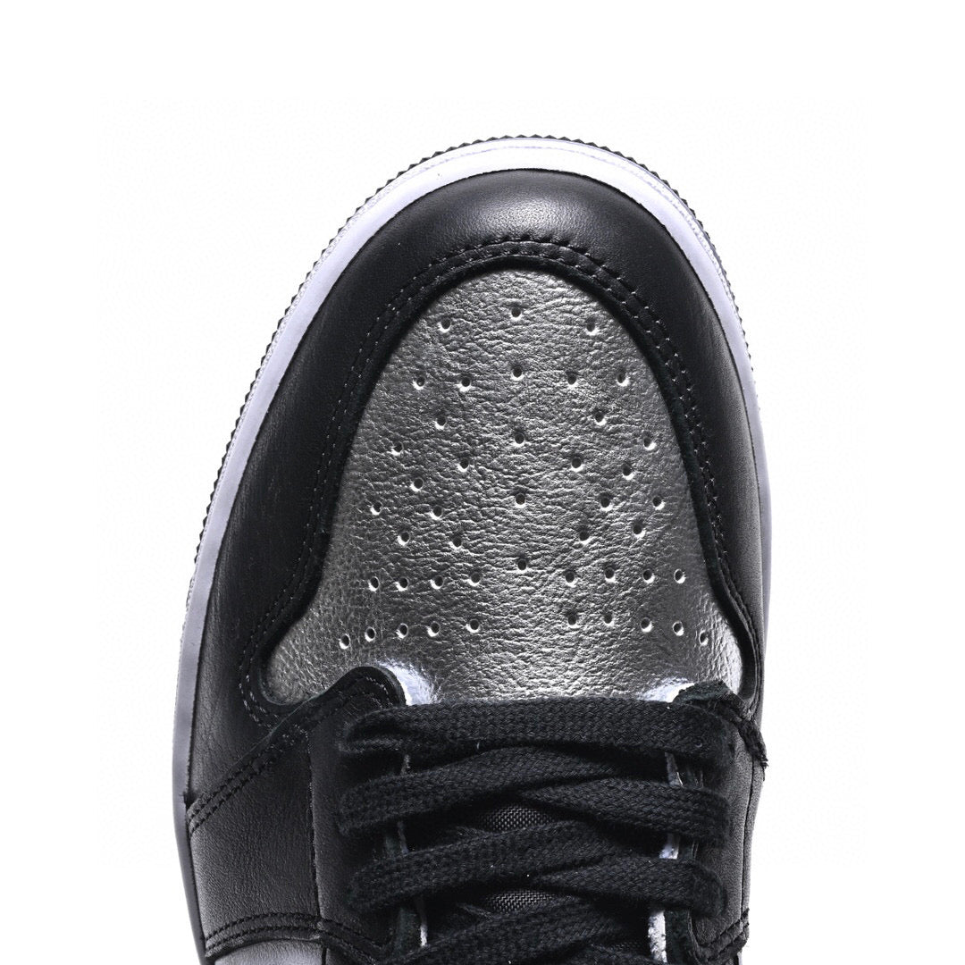 GLM - AJ1 High Black Silver
