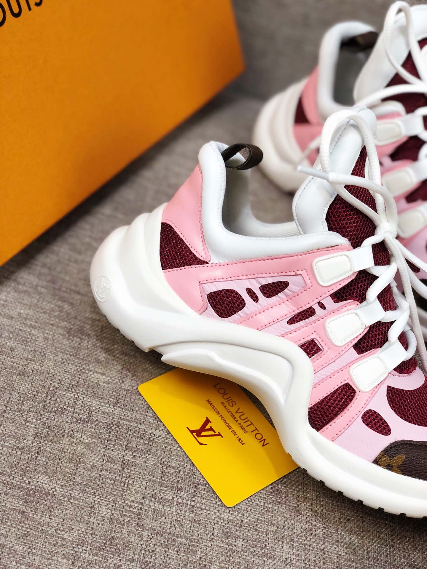 GLM - LUV Archlight Pink Brown Sneaker