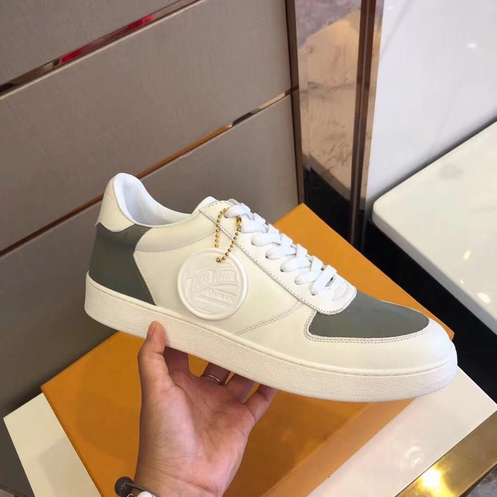 GLM - LUV Rivoli Low Gray White Sneaker