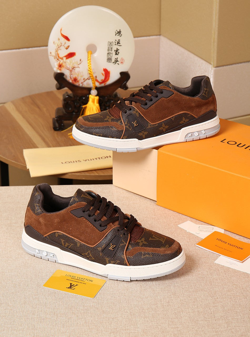 GLM - LUV SurfaGLM In GLMnogram Brown Sneaker