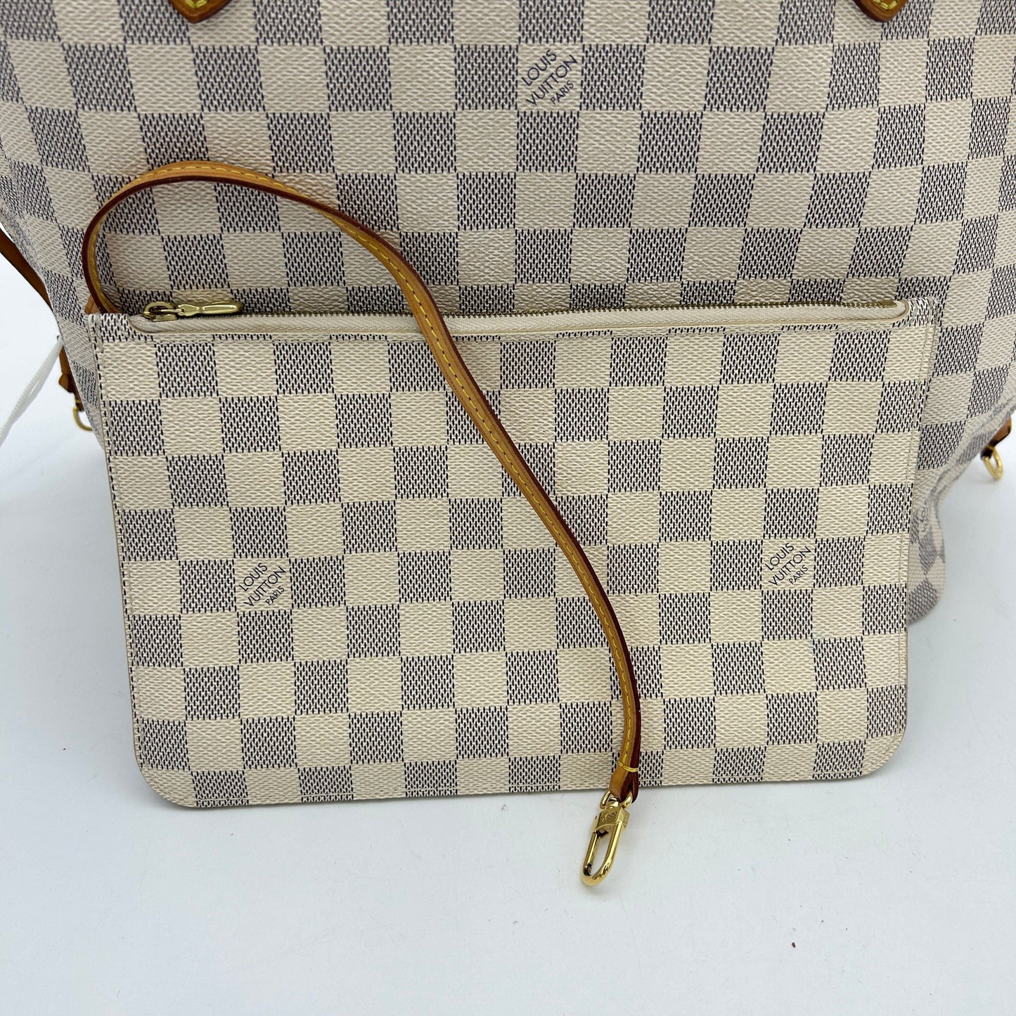 Louis Vuitton Damier Azur Neverfull MM - Neutrals Totes, Handbags LA22639