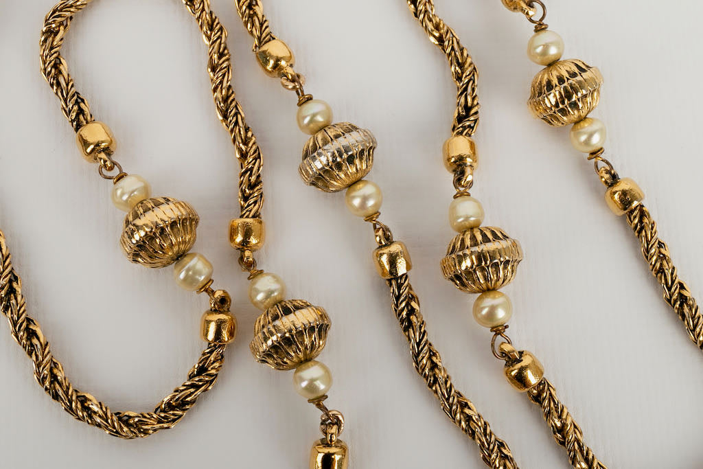 Collier dorÃƒÆ’Ã‚Â© Chanel 1984