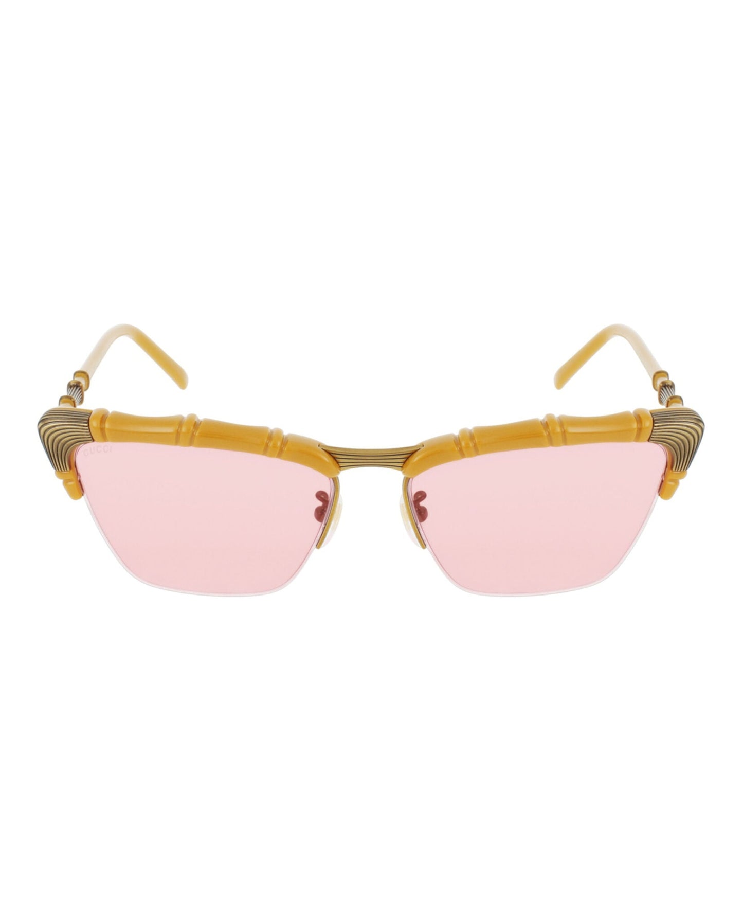 Cat Eye-Frame Injection Sunglasses