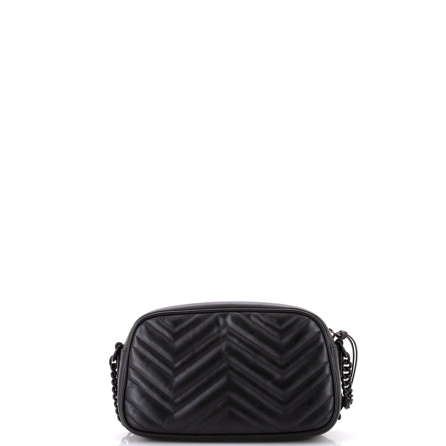 GG Marmont Monochrome Shoulder Bag Matelasse Leather Small