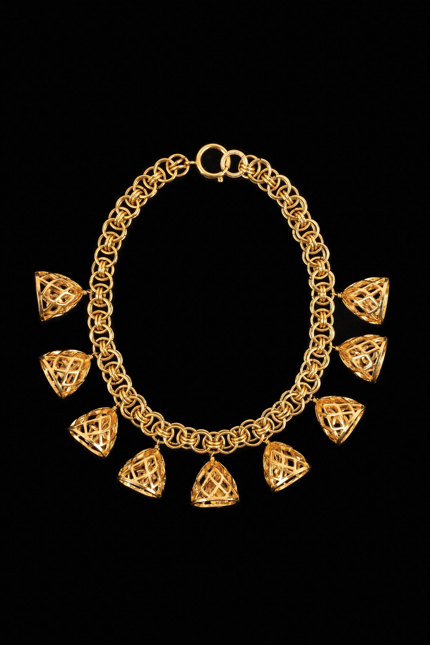 Collier "clochettes" Chanel 1990's