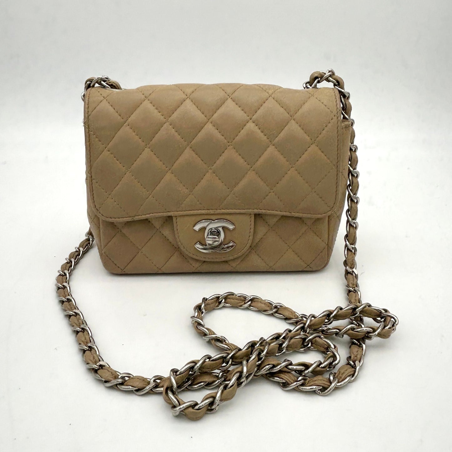 Chanel Beige Quilted Lambskin WD299559