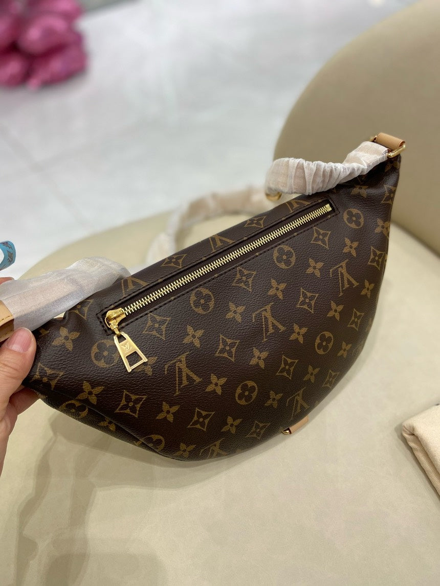 Louis Vuitton Monogram Brown Canvas Belt Bum Bag