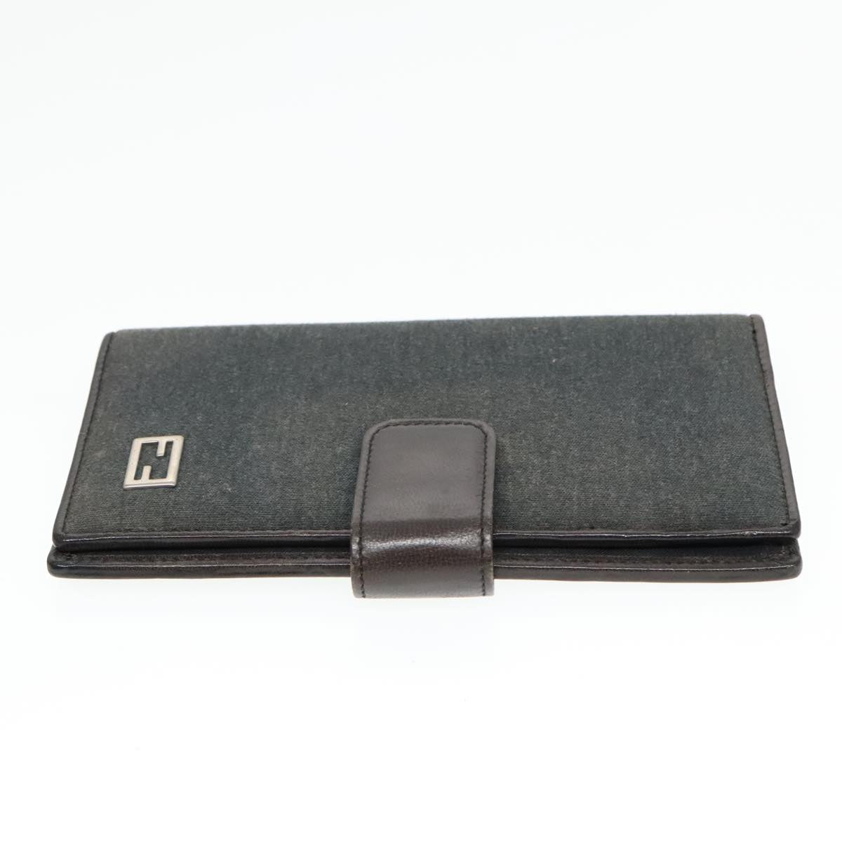 FENDI Day Planner Cover Nylon Gray 90050