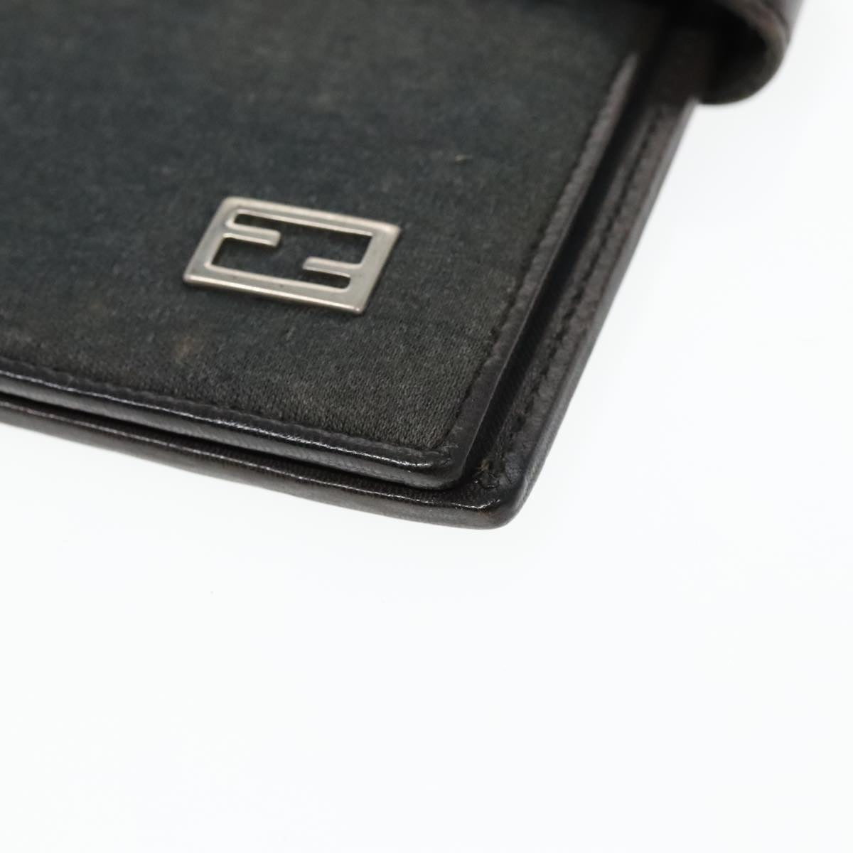 FENDI Day Planner Cover Nylon Gray 90050