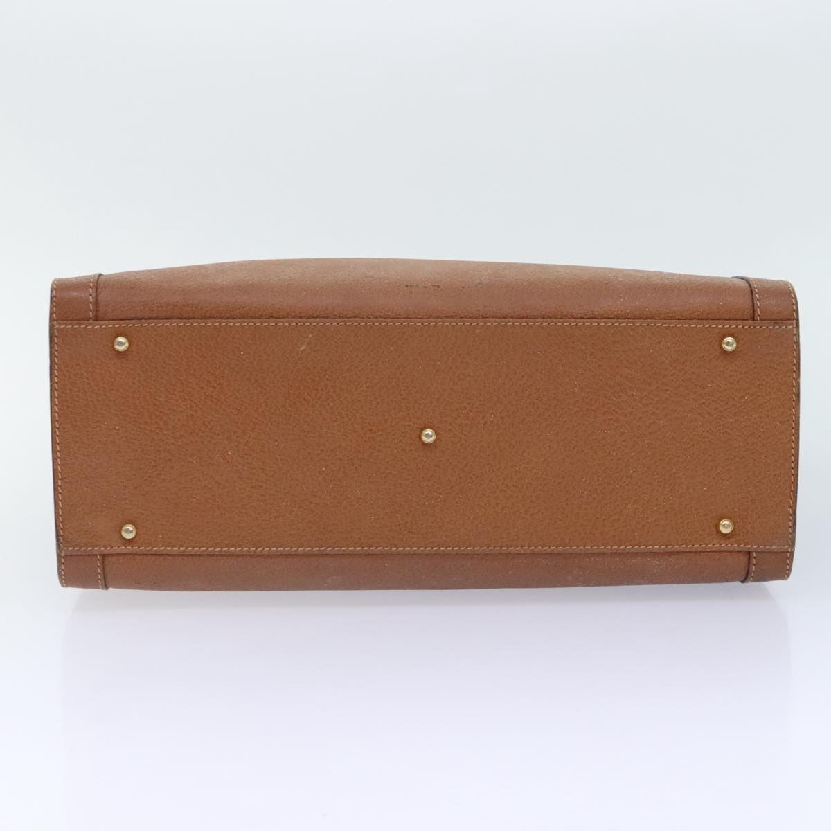 GUCCI Bamboo Hand Bag Leather Brown Gold 002 0260 2615 90191