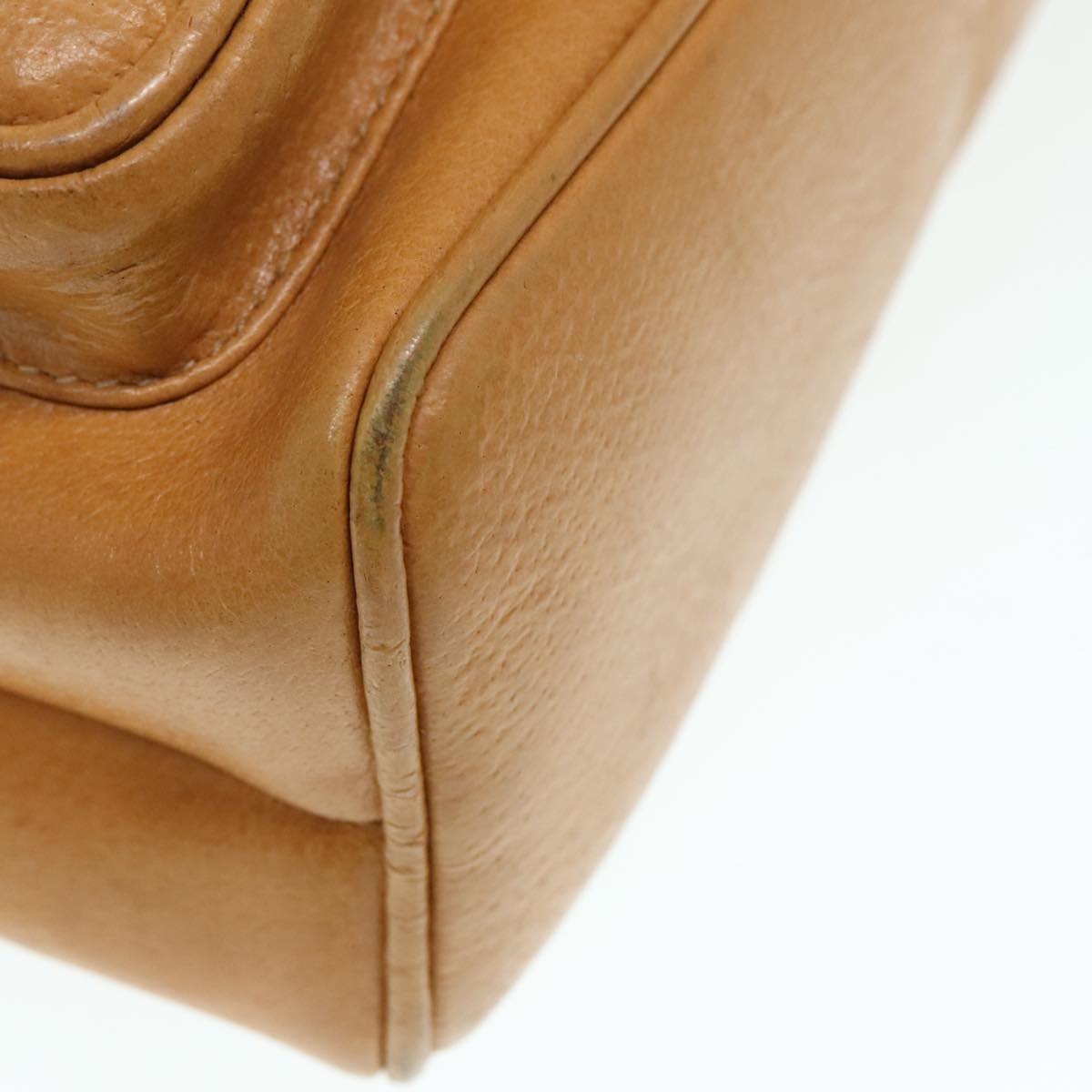 GUCCI Bamboo Backpack Leather Beige Gold 003 2058 0016 90402