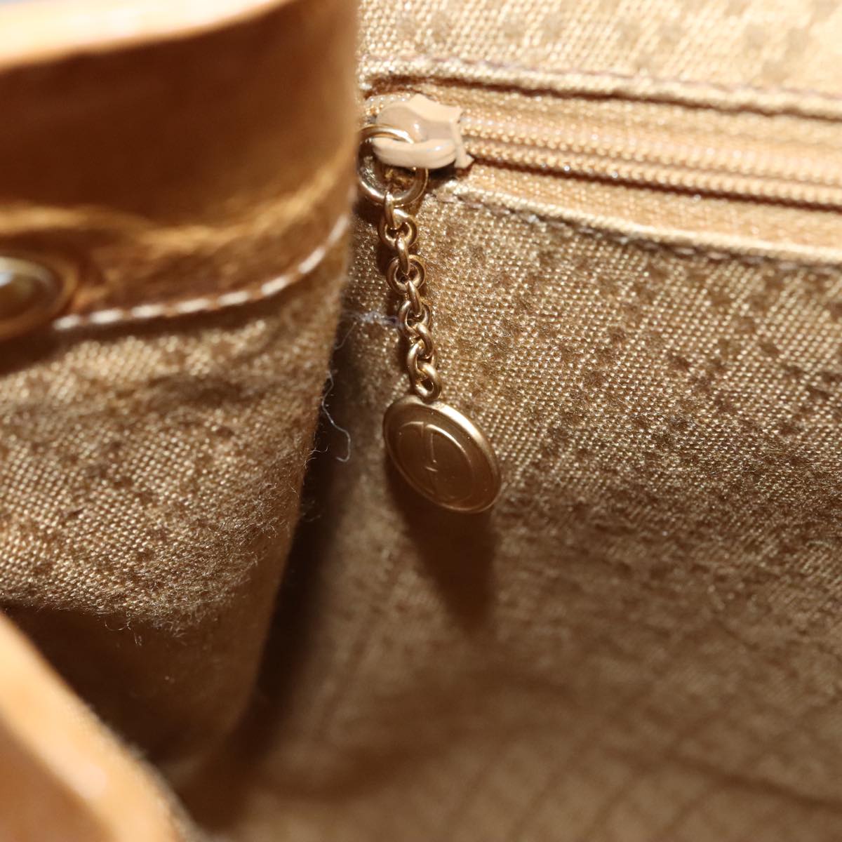 GUCCI Bamboo Backpack Leather Beige Gold 003 2058 0016 90402