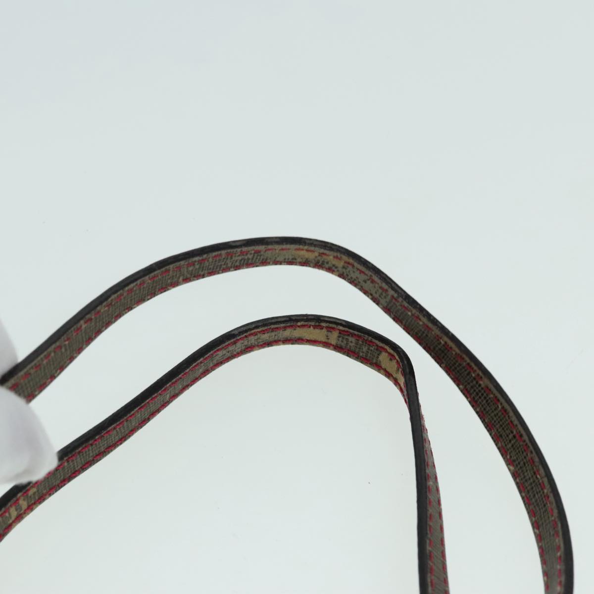 FENDI Zucca Canvas Tote Bag Brown Black gold 90403