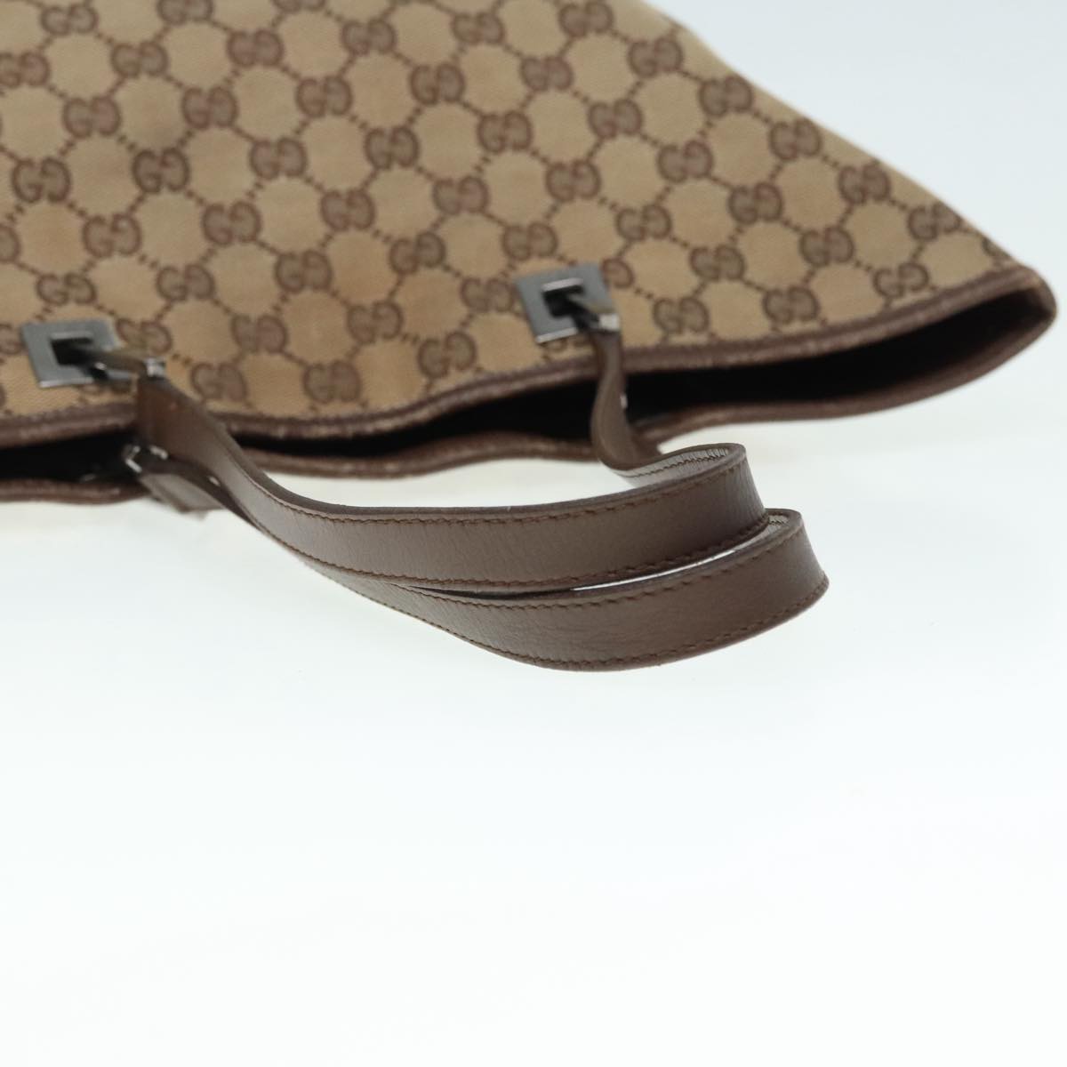 GUCCI GG Canvas Tote Bag Beige 90793