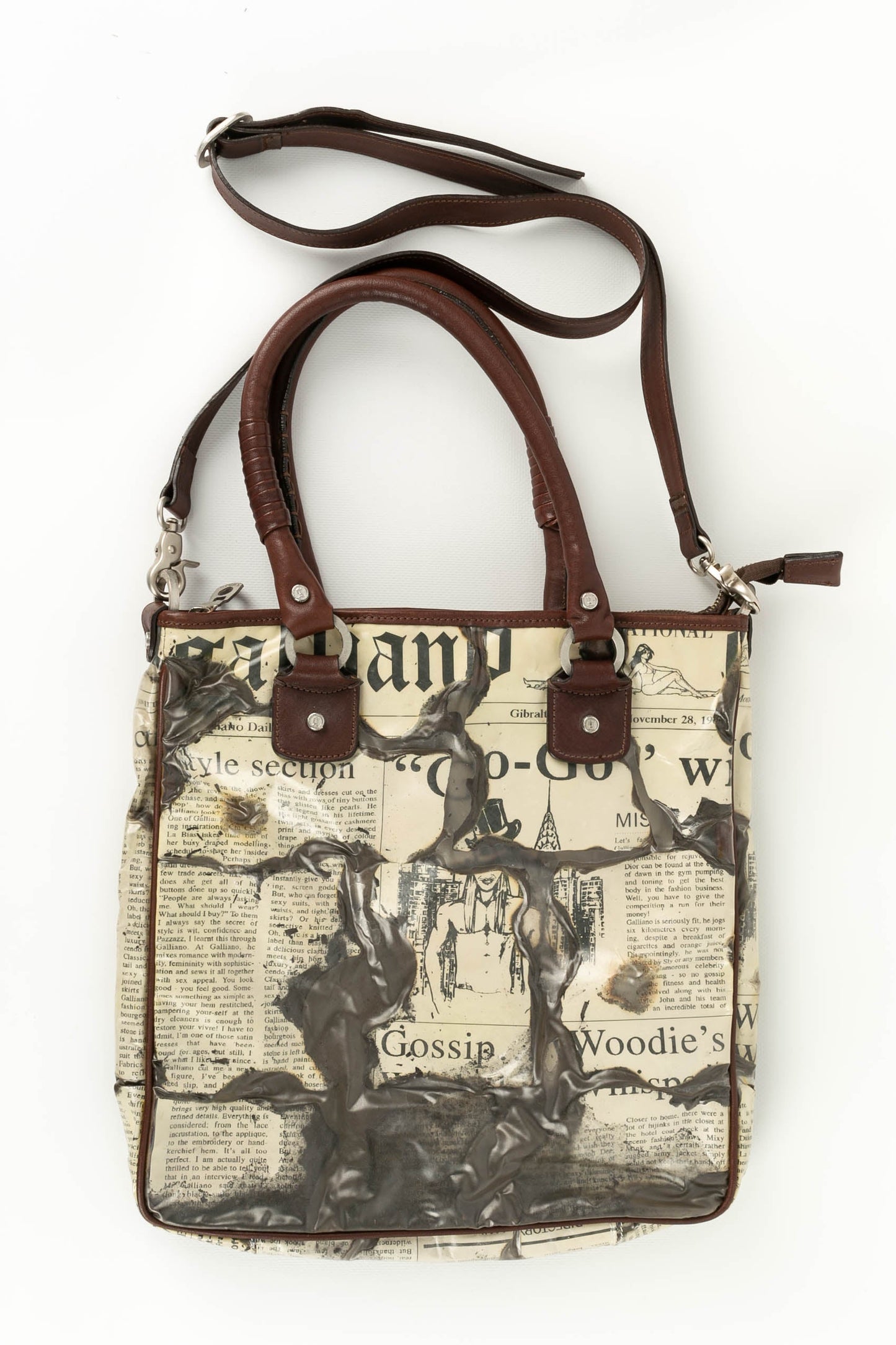 Sac "journal" Galliano