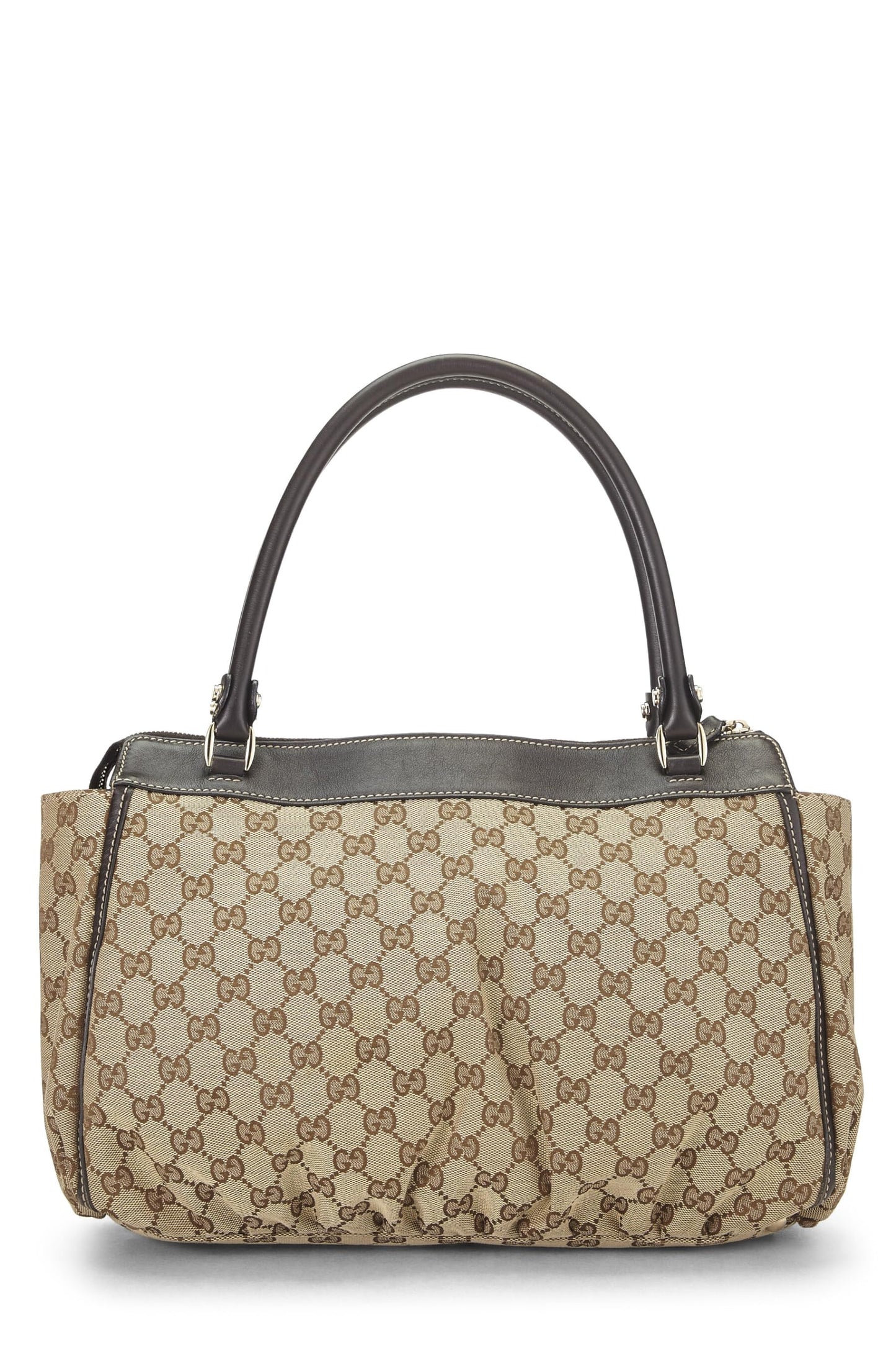 Gucci,  Original GG Canvas Abbey Zip Tote, Brown