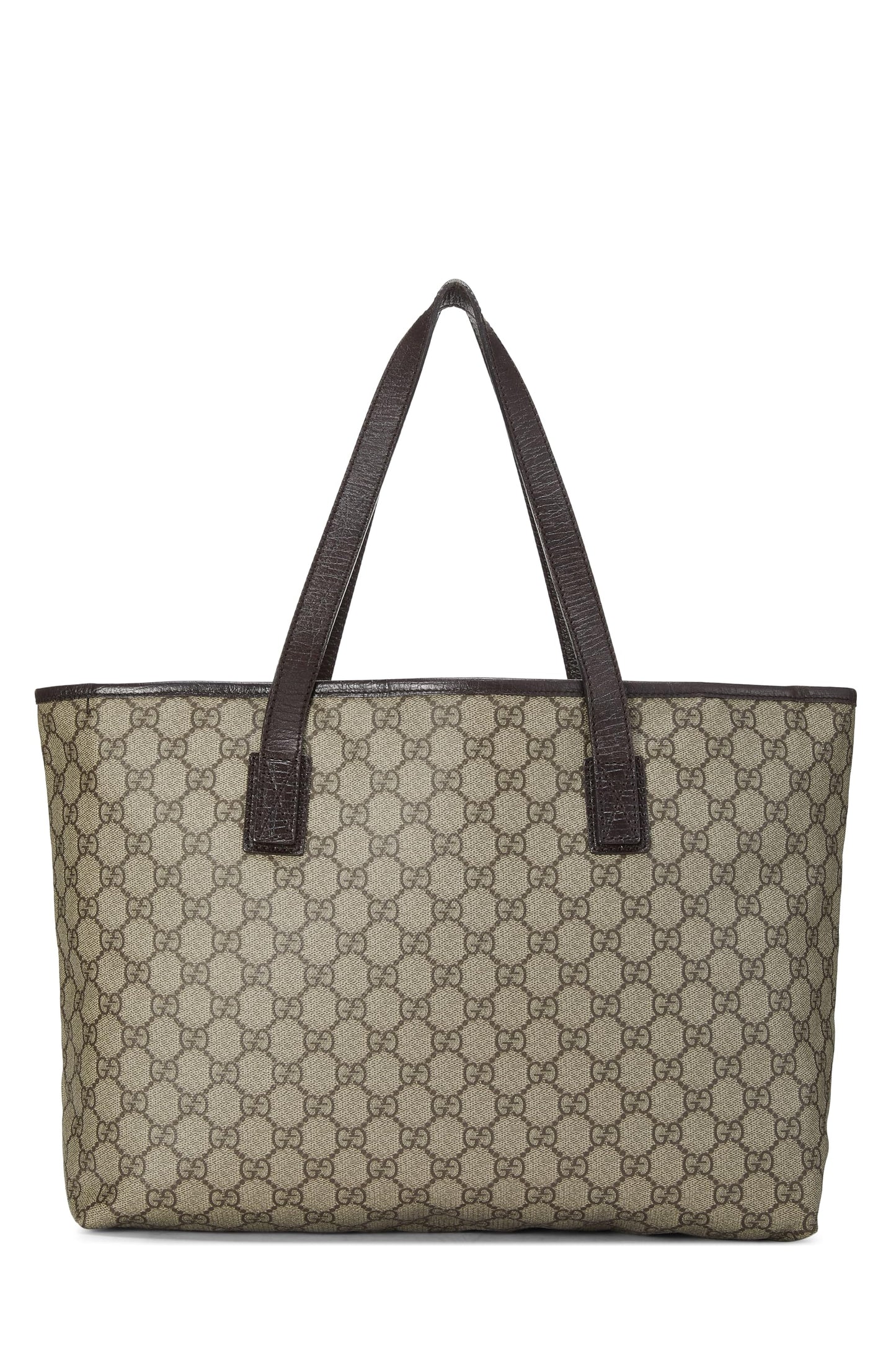 Gucci,  Original GG Supreme Canvas Tote Large, Brown