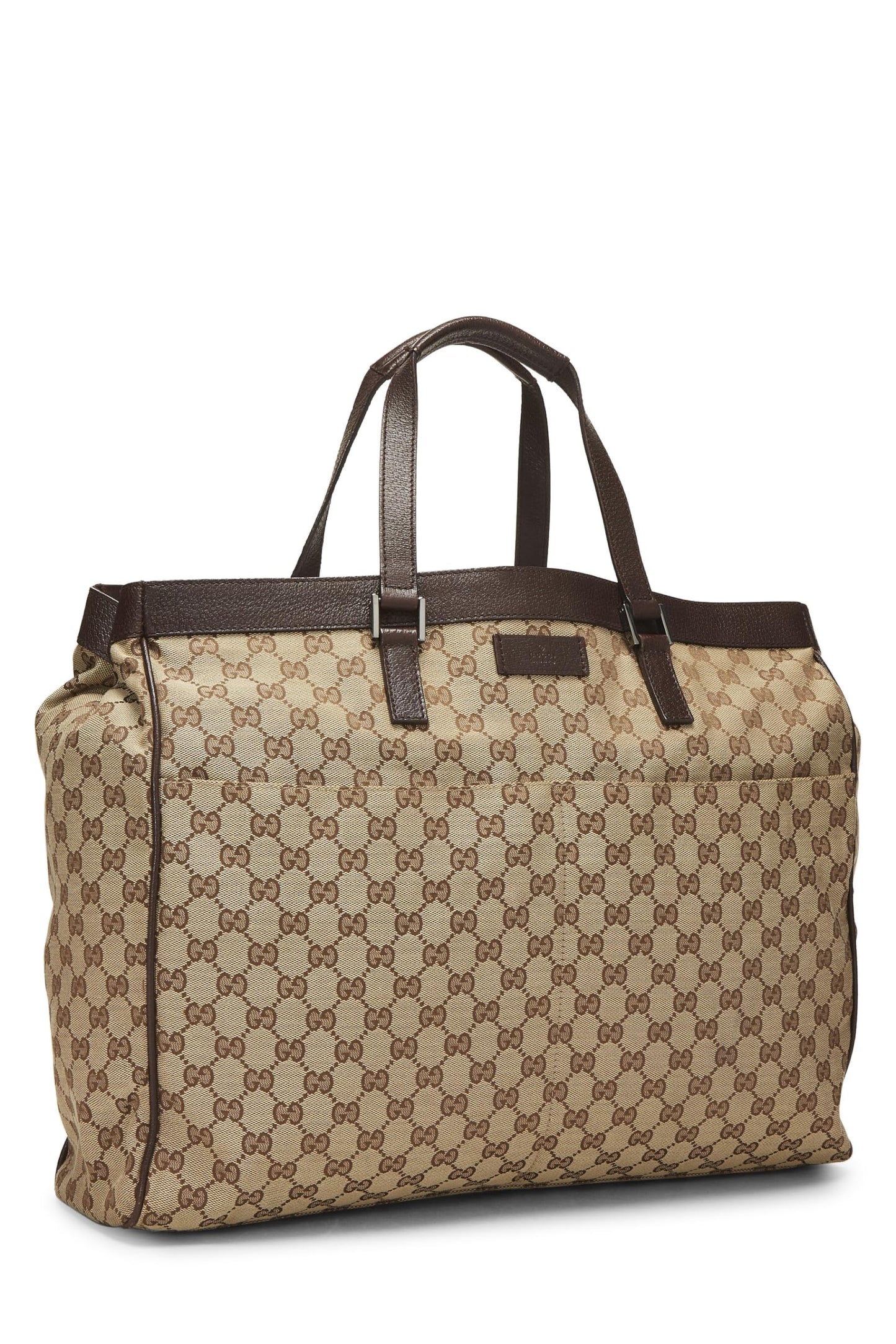 Gucci,  Original GG Canvas Pocket Tote Large, Brown