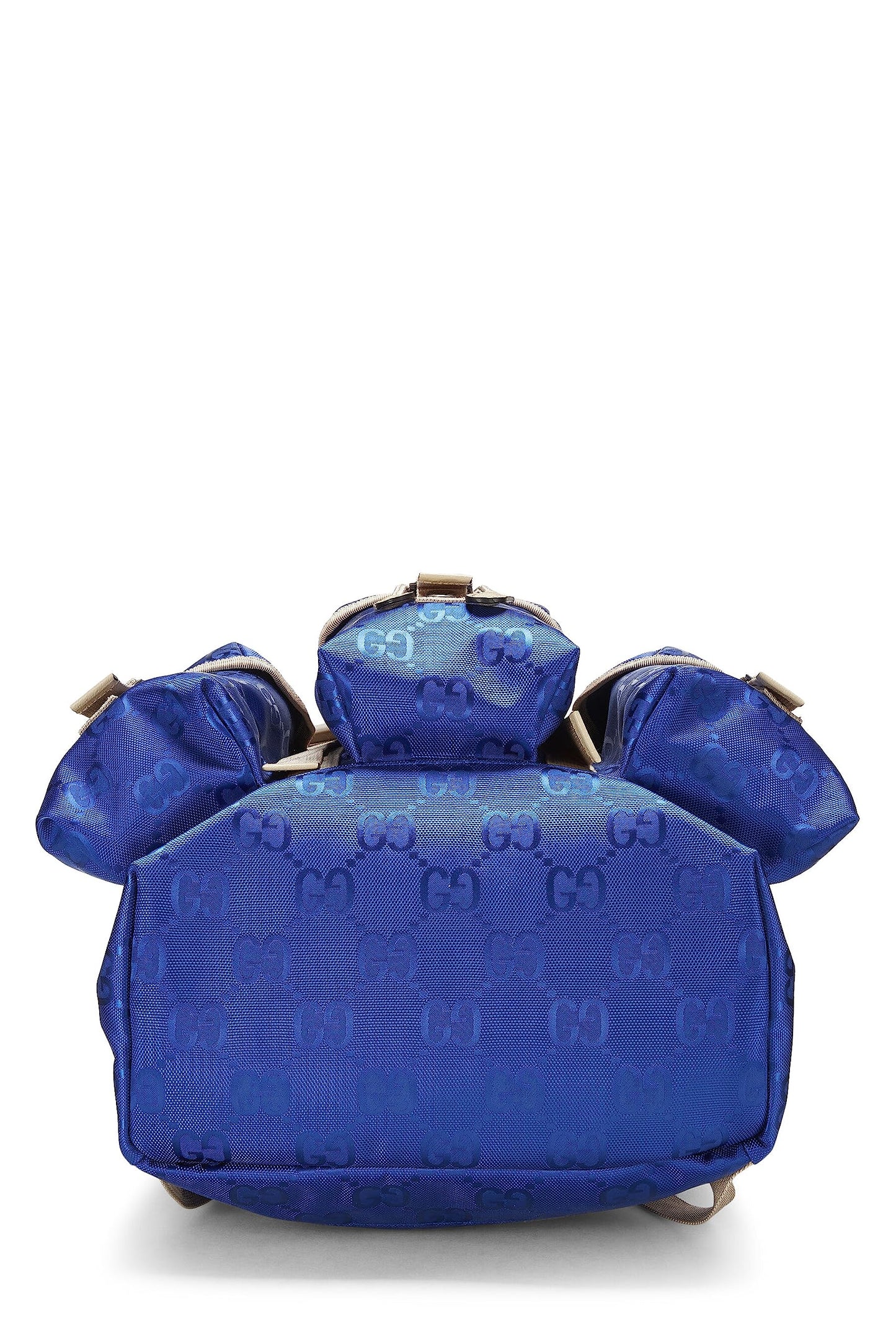 Gucci,  Blue Nylon Off The Grid Backpack, Blue