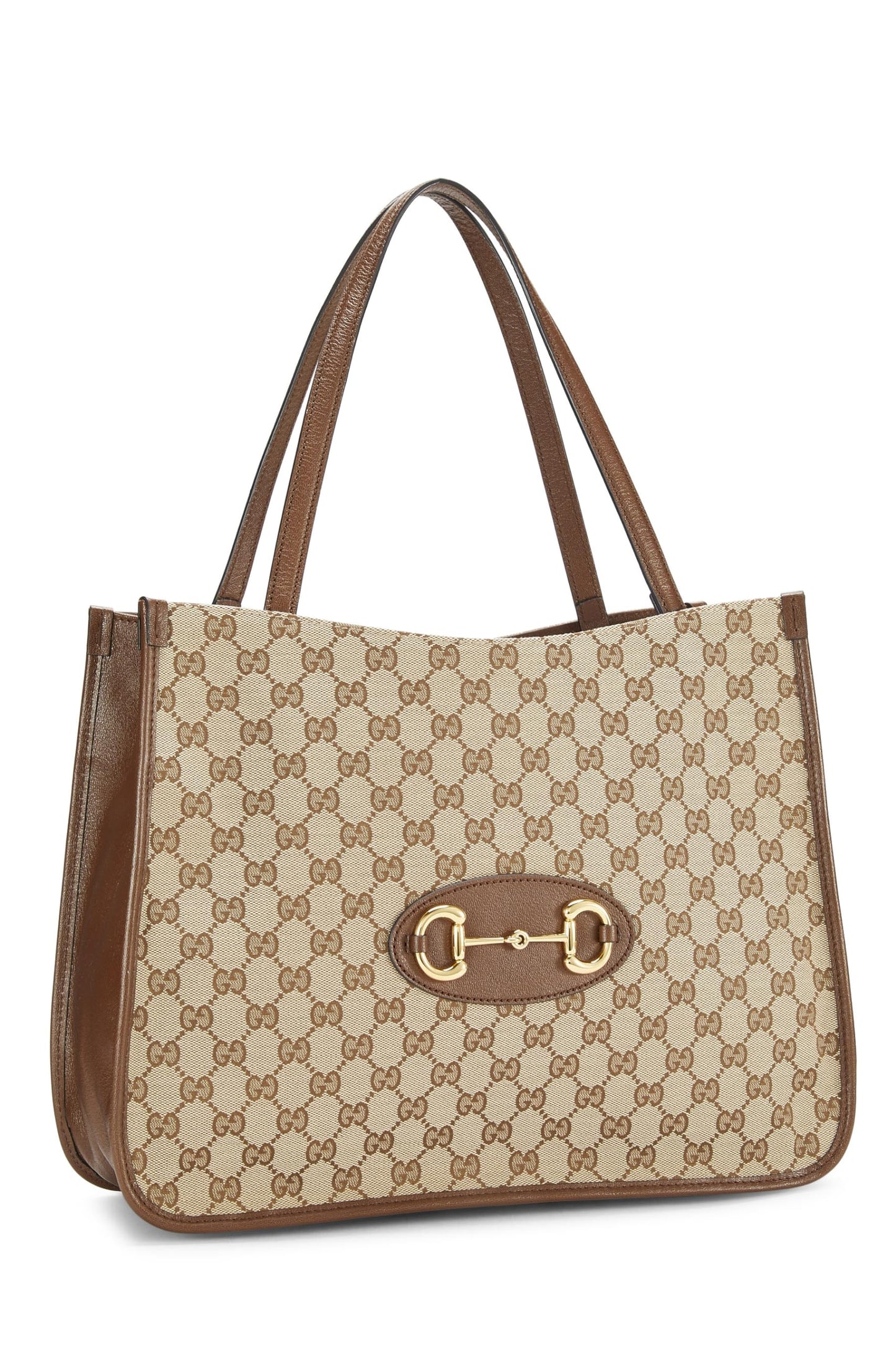 Gucci,  Original GG Canvas 1955 Horsebit Tote, Brown