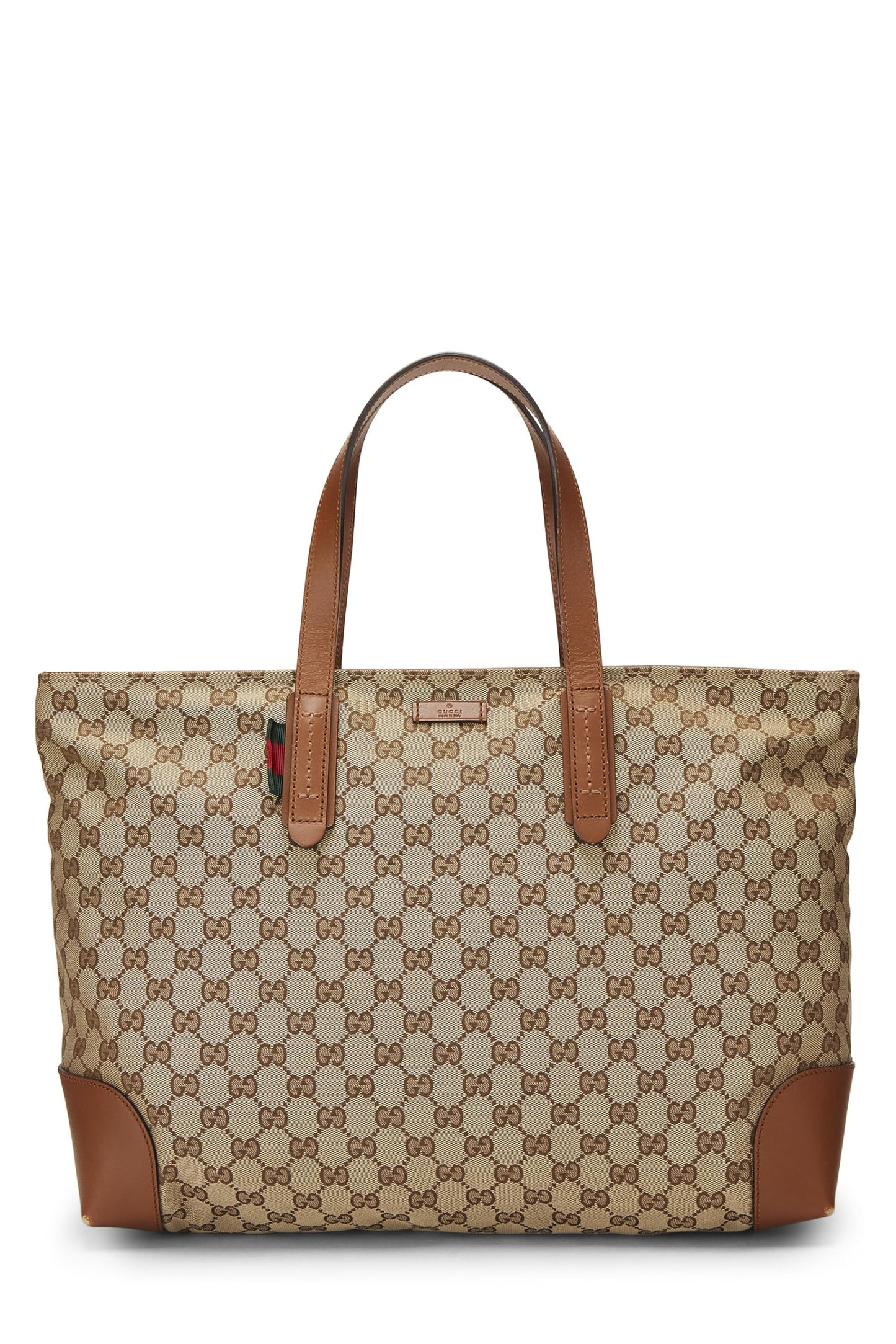 Gucci,  Brown Original GG Canvas Tote, Brown