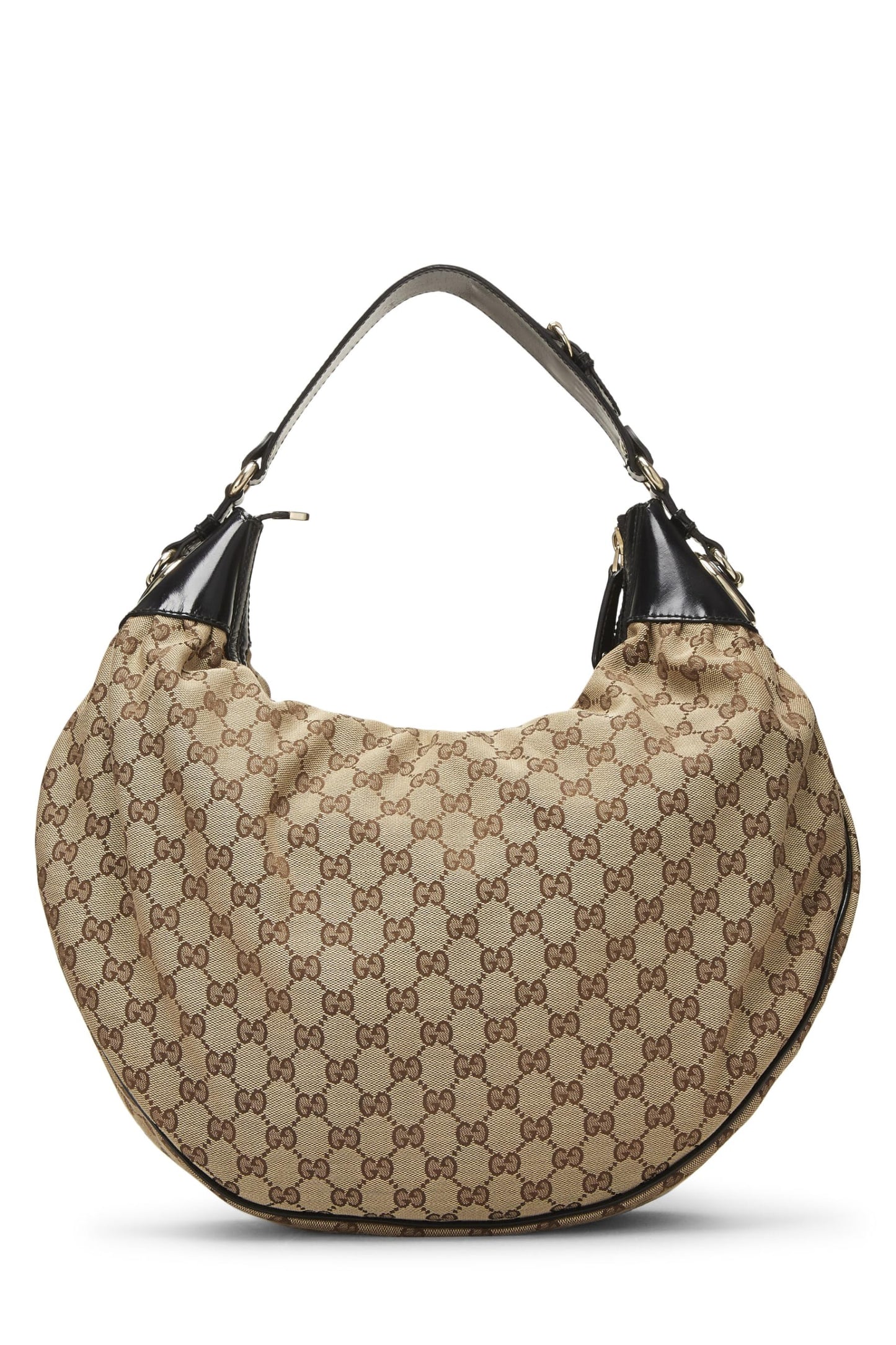 Gucci,  Black Original GG Canvas Hobo, Black