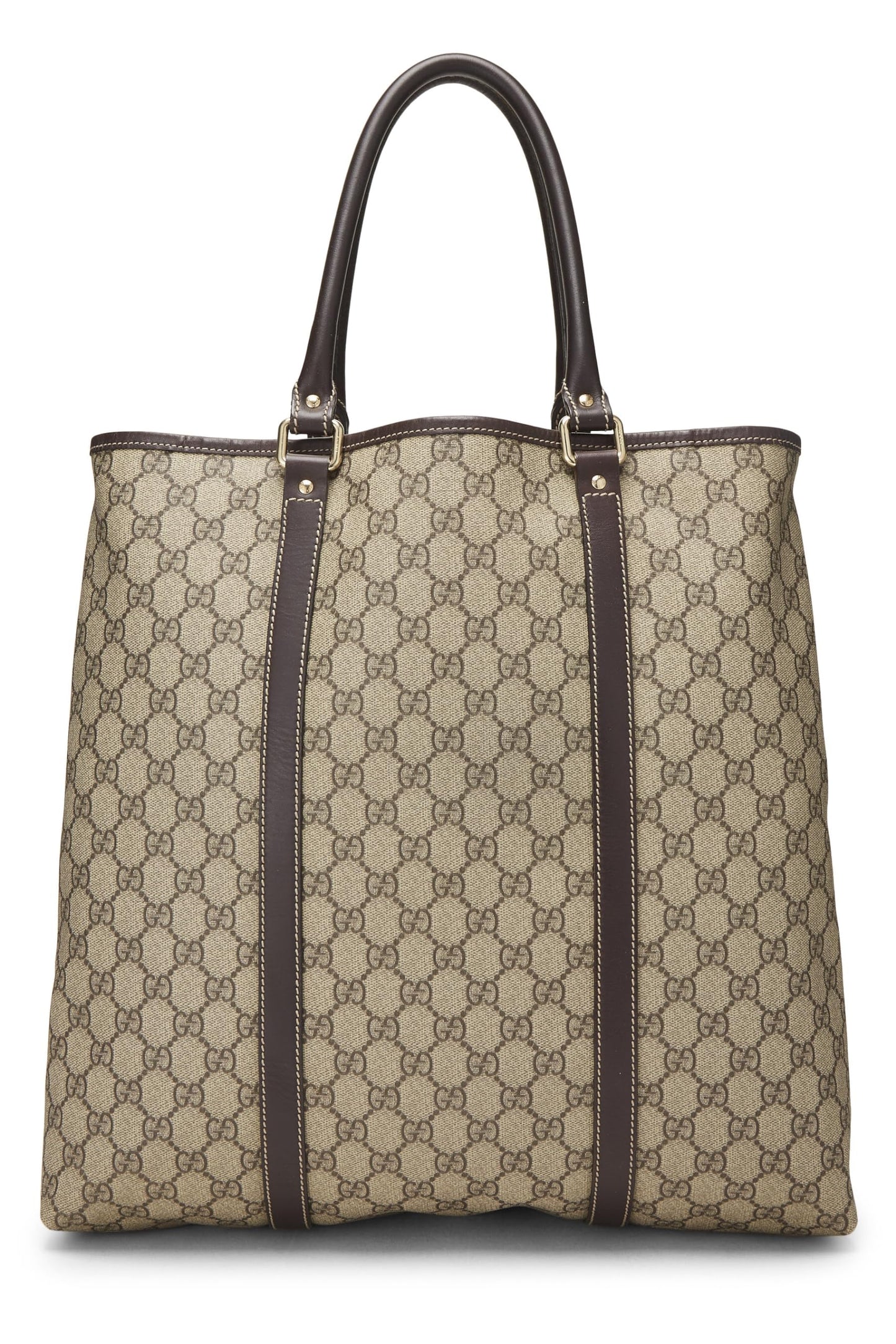Gucci,  Original GG Supreme Canvas Plus Tote, Brown