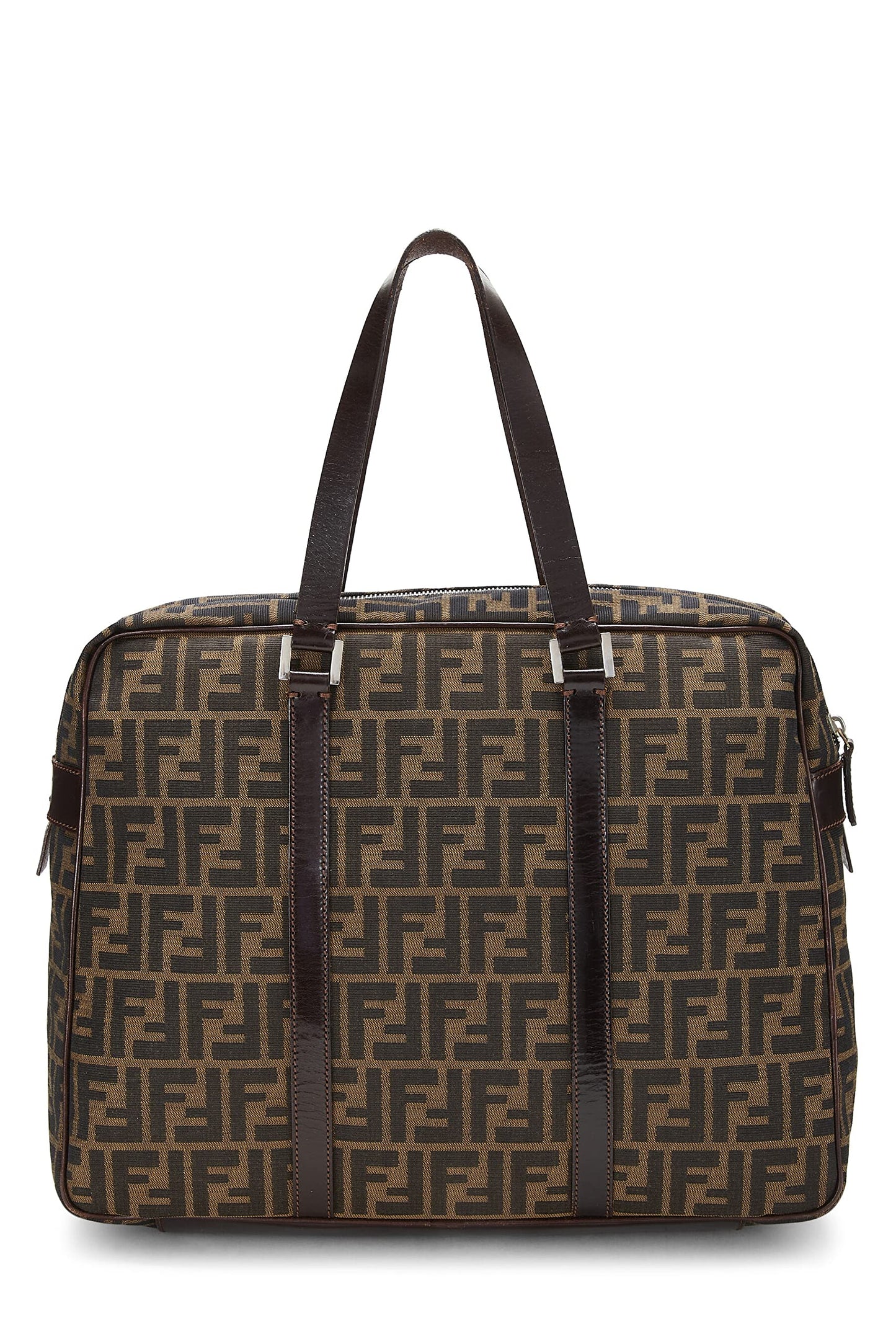 Fendi,  Brown Zucca Canvas Briefcase, Brown