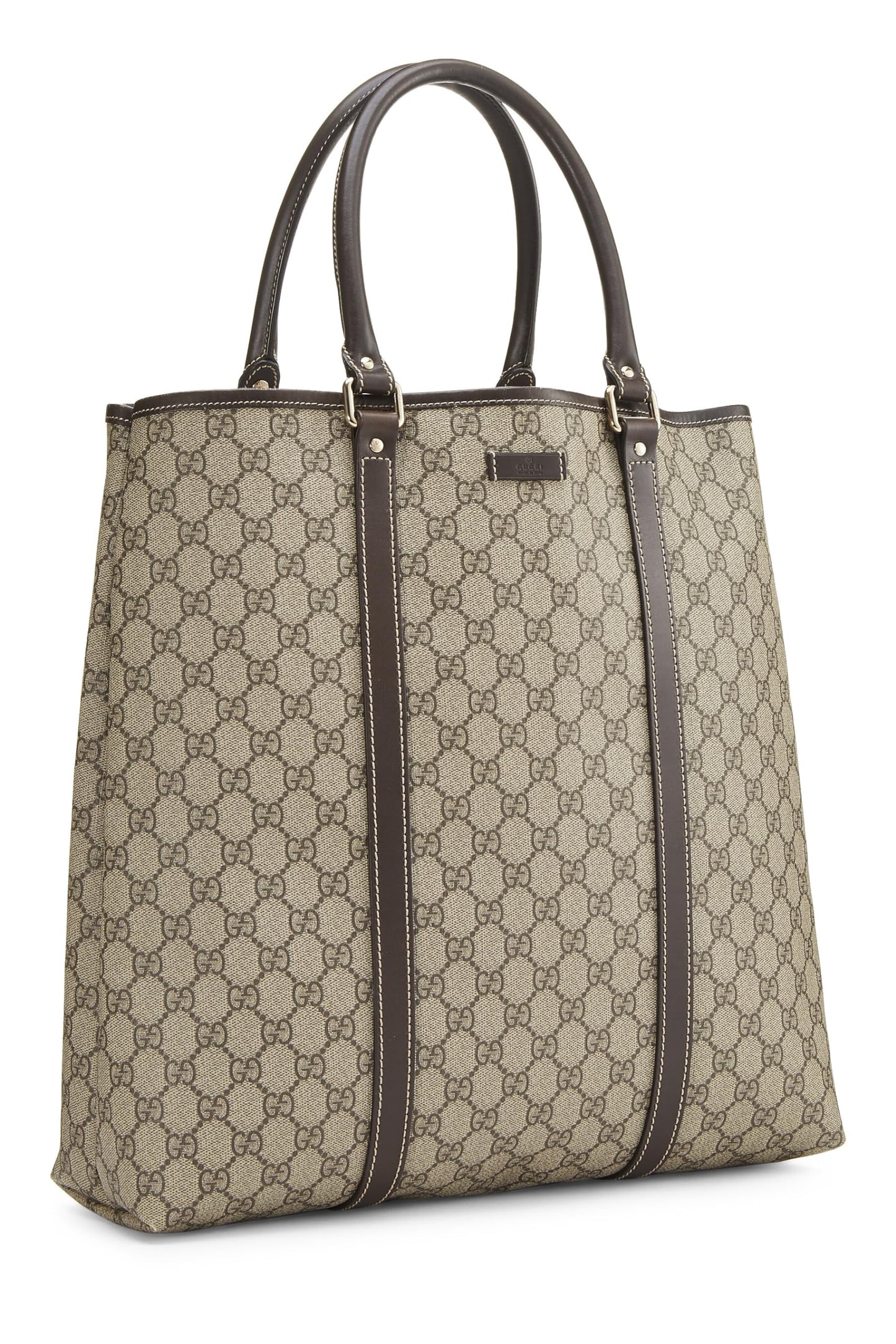 Gucci,  Original GG Supreme Canvas Tote, Brown