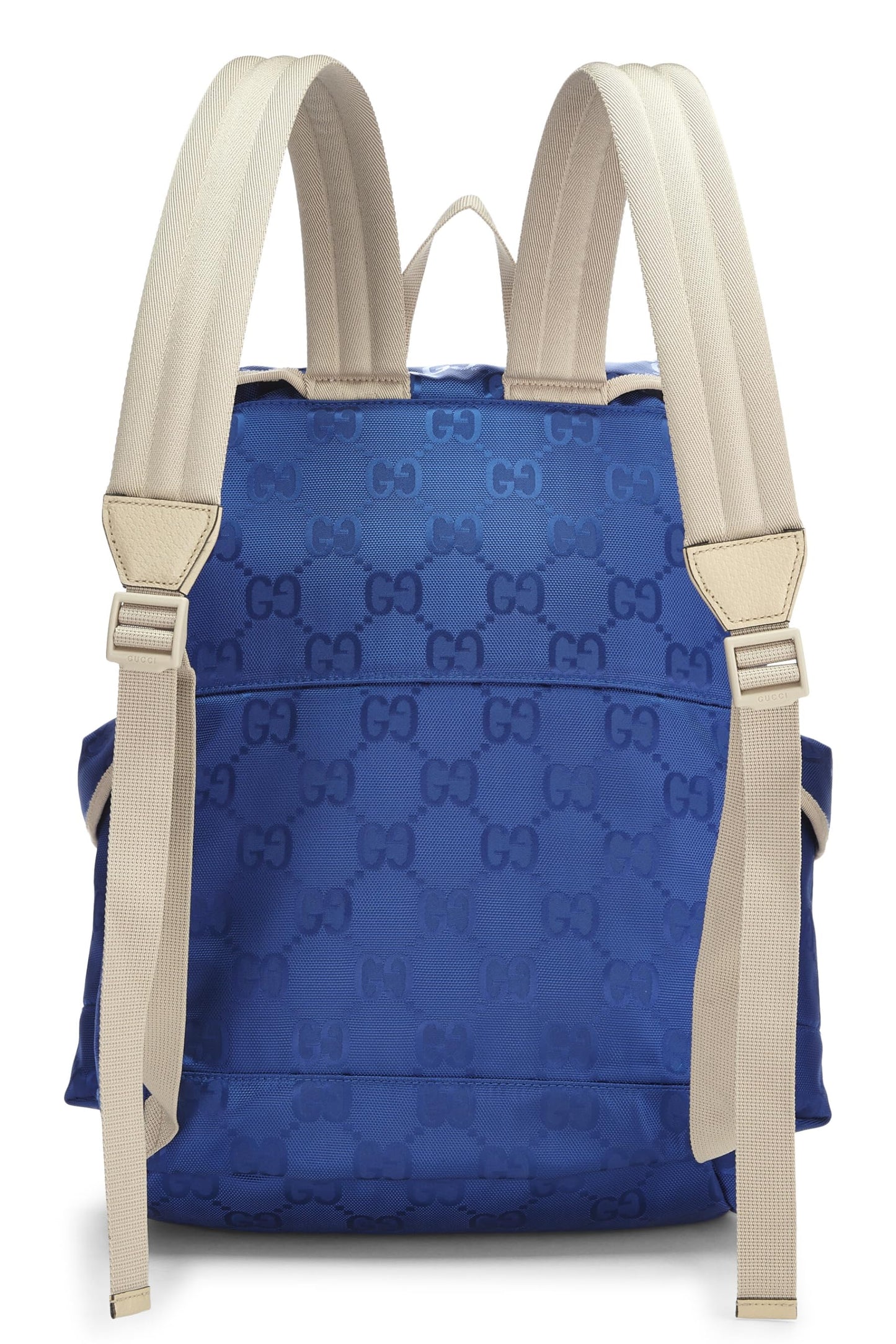 Gucci,  Blue Nylon Off The Grid Backpack, Blue