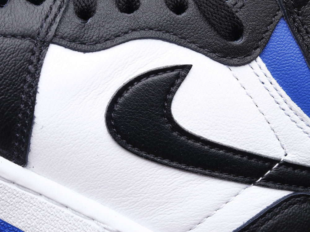 GLM - AJ1 black and blue toe