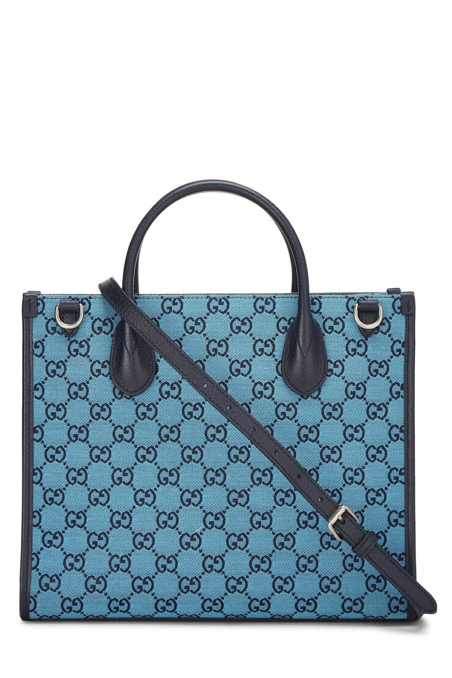 Gucci,  Blue Original GG Canvas Tote Small, Blue