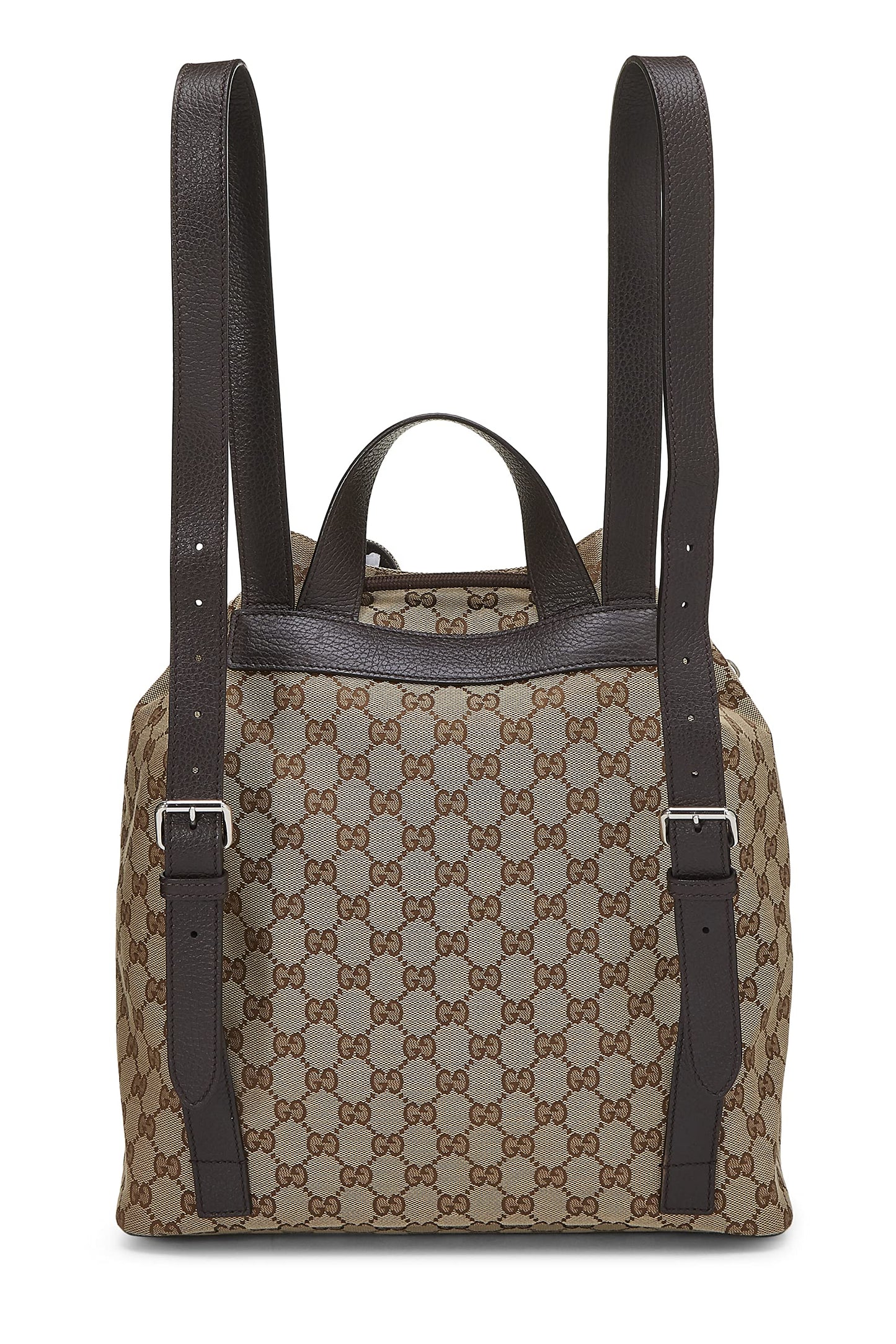 Gucci,  Original GG Canvas Drawstring Backpack, Brown
