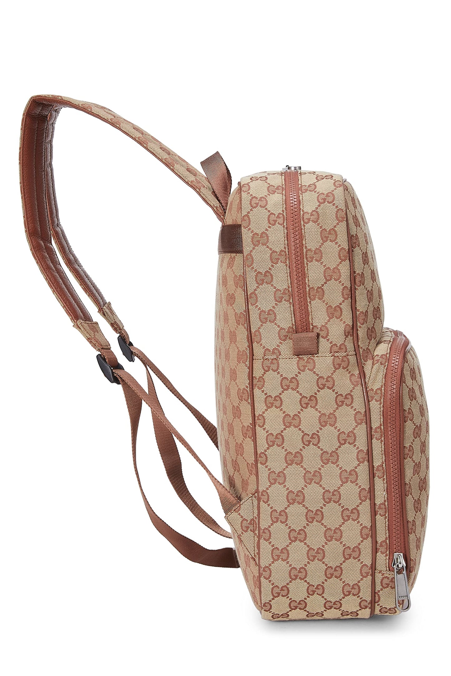 Gucci,  Orange GG Canvas New York Yankees Backpack, Pink